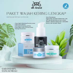 Paket Wajah Kering Lengkap (Aktivitas Outdoor)