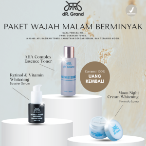 Paket Wajah Malam Acne Untuk Kulit Berminyak & Berjerawat