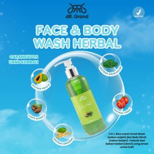 Face & Body Wash Sabun Herbal dR Grand