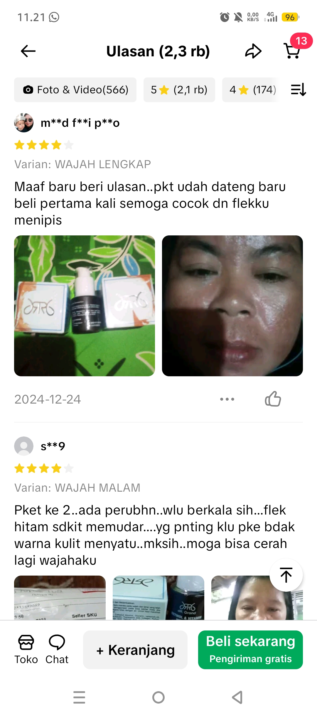 Testimoni Pelanggan dR Grand Skincare 13