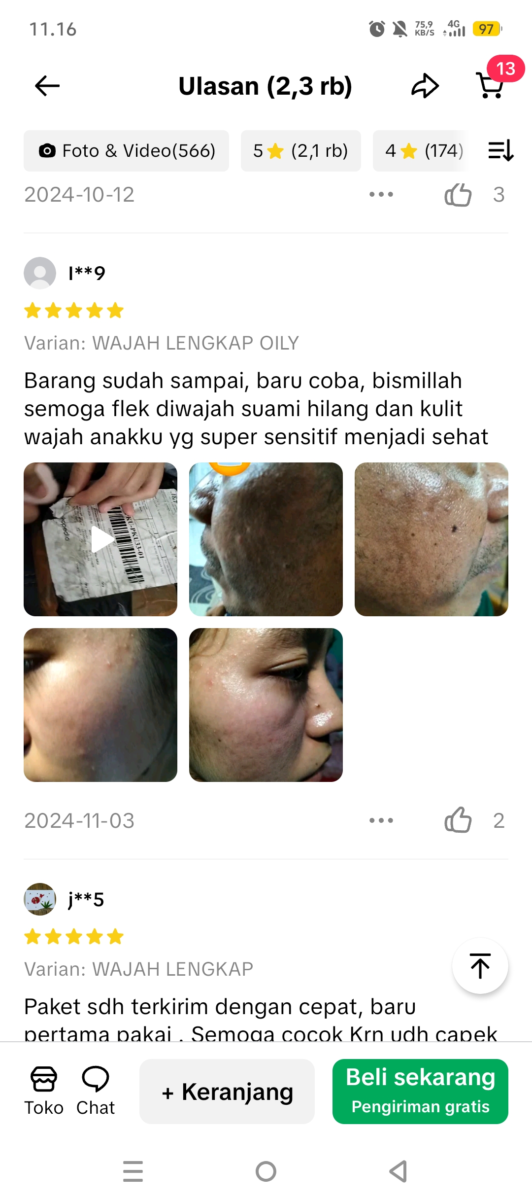 Testimoni Pelanggan dR Grand Skincare 3