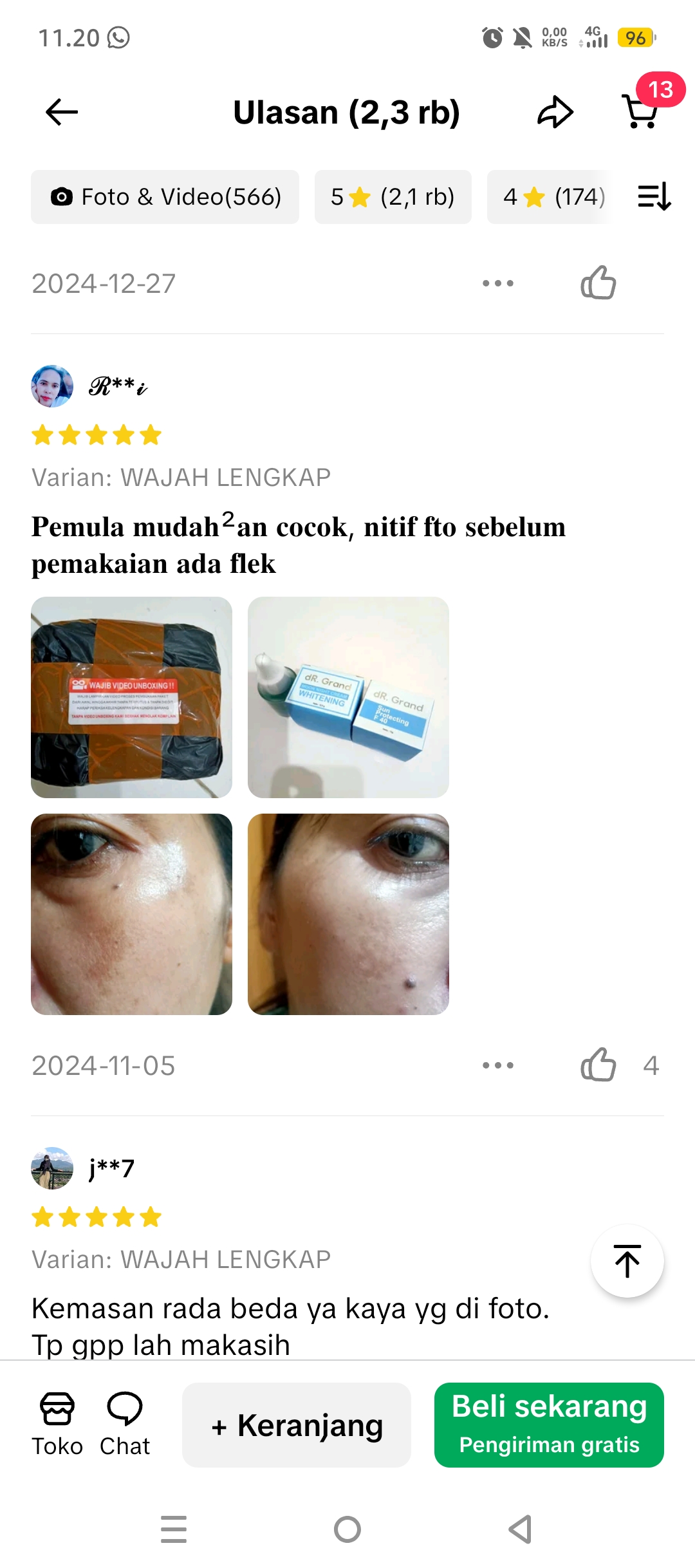 Testimoni Pelanggan dR Grand Skincare 9
