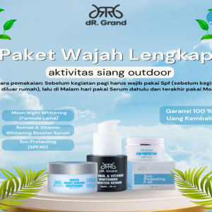 Paket Wajah Lengkap Kulit Normal (Aktivitas Siang Outdoor)